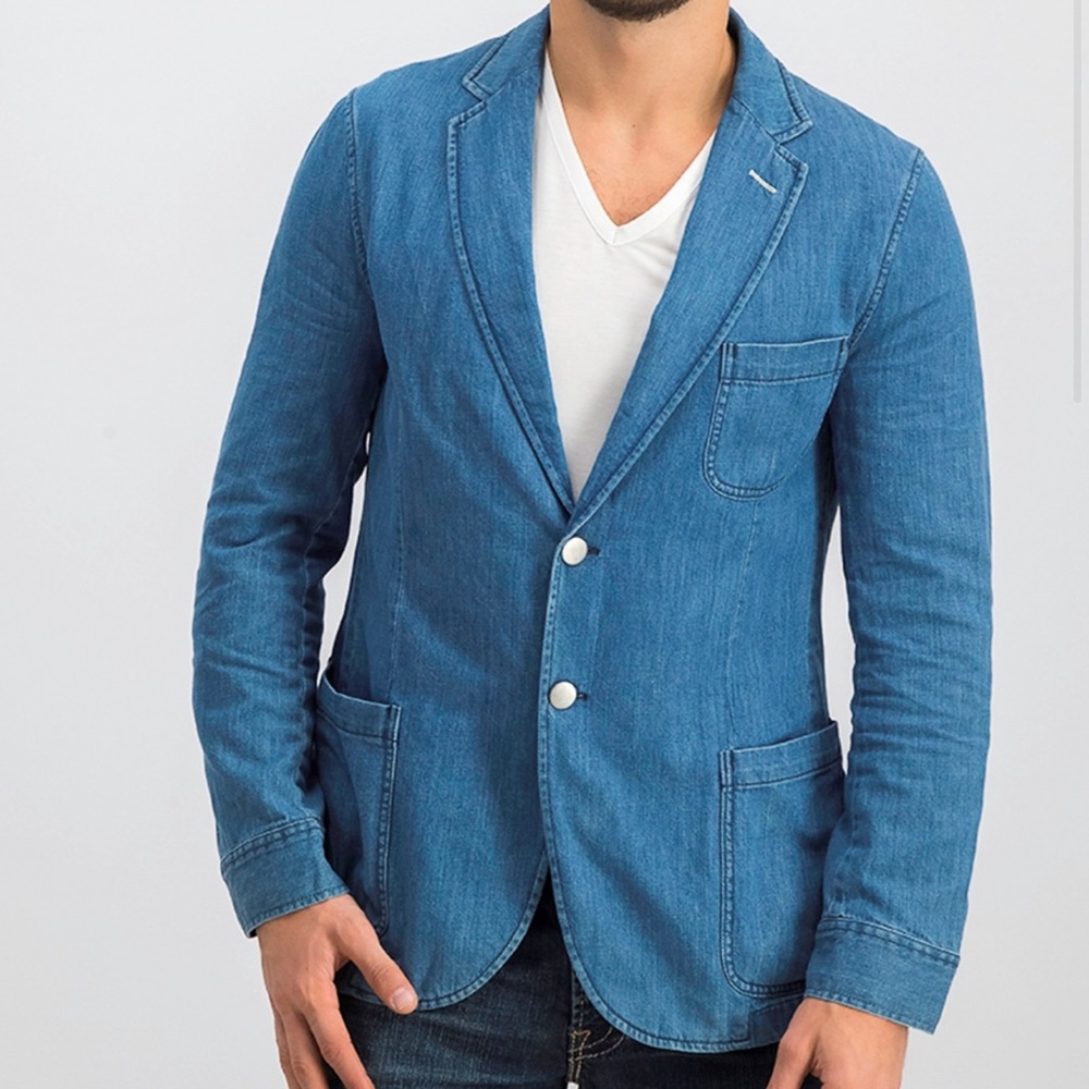 Gant Rugger lightweight denim blazer. Size 48 (American medium)